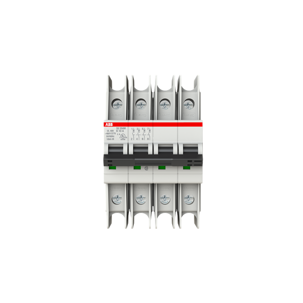 ABB 2CDS274337R0427 SU204M-K10 Sicherungsautomat K-Charakteristik  10kA  10A  4P UL489