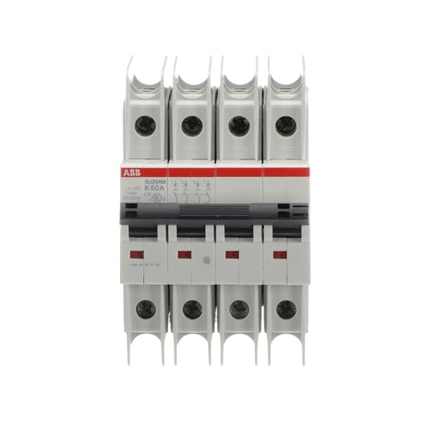 ABB 2CDS274337R0587 SU204M-K60 Sicherungsautomat K-Charakteristik  10kA  60A  4P UL489
