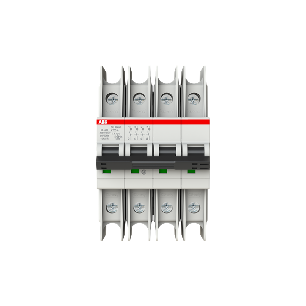 ABB 2CDS274337R0518 SU204M-Z25 Sicherungsautomat Z-Charakteristik  10kA  25A  4P UL489