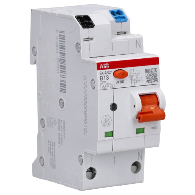 ABB 2CSA255908R9135 AFDD+LS SX-ARC1-B13 Flexline 6kA  1P+N  2TE Fehlerlichtbogen-Schutzeinrichtung + LS