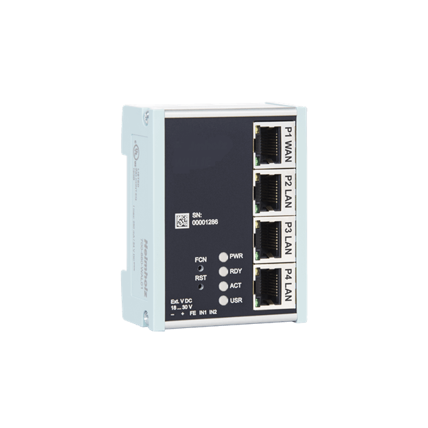 ABB 1SDA127144R1 WALL IE - Industrial NAT GW/Firewall 1x WAN/ 3x LAN  10/100Mbit/s