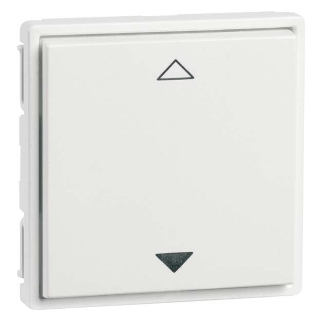 Peha 00323513 EnOcean Easyfit Wandsender 55 x 55mm 2-Kanal Reinweiß hochglänzend AUF/AB