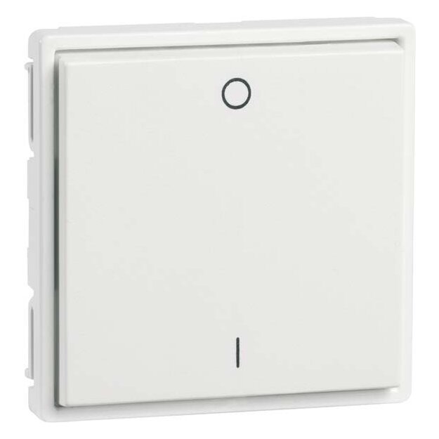 Peha 00323013 EnOcean Easyfit Wandsender 55 x 55mm 2 Kanal Alu mit Bedruckung I/O