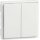 Peha 00320713 EnOcean Easyfit Wandsender 55 x 55mm 4 Kanal Reinweiß neutral