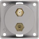 Berker 945602506 Antennen-Verbinderdose Radio/SAT Integro...