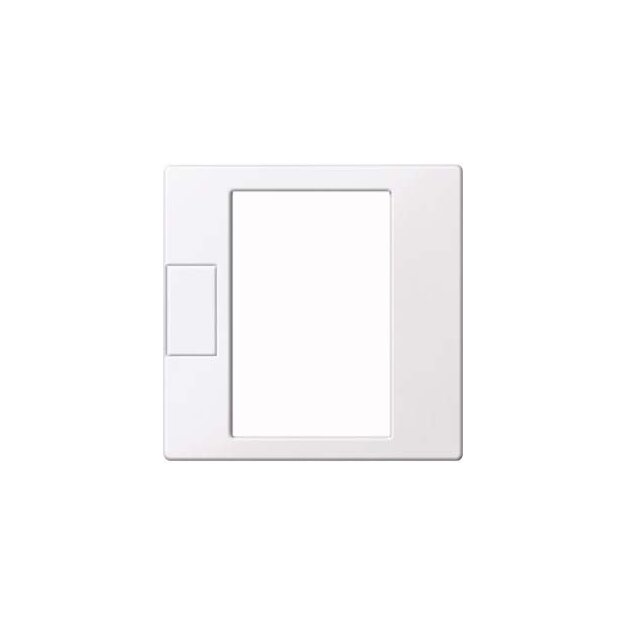 Merten MEG5775-0325 Zentralplatte für Universal Temperaturregler-Einsatz mit Touch-Display Aktivweiß glänzend System M