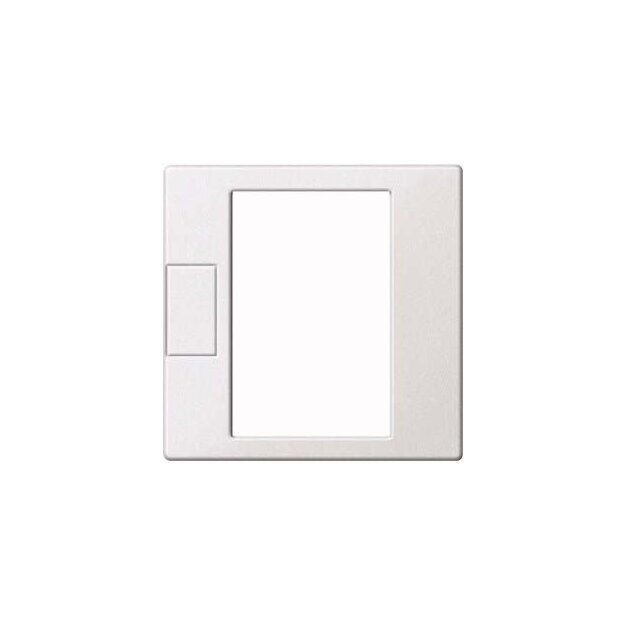 Merten MEG5775-0419 Zentralplatte für Universal Temperaturregler-Einsatz mit Touch-Display Polarweiß System M