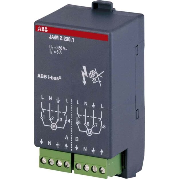ABB Stotz S&J Jalousieaktormodul JA/M 2.24.1 (1er)