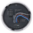 Busch-Wächter® Pro Set: Busch-Jaeger 6851/9-134 90° BT Bewegungsmelder mit Steuerung via Bluetooth App flexible Montage + 6851/DR-134 Designrahmen Weiß