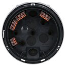 Busch-Wächter® Pro Set: Busch-Jaeger 6851/22-133 220° BT Bewegungsmelder mit Steuerung via Bluetooth App flexible Montage + 6851/DR-133 Designrahmen Alusilber