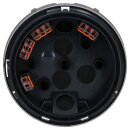 Busch-Wächter® Pro Set: Busch-Jaeger 6851/22-136 220° BT Bewegungsmelder mit Steuerung via Bluetooth App flexible Montage + 6851/DR-136 Designrahmen Edelstahl