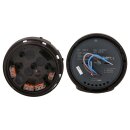 Busch-Wächter® Pro Set: Busch-Jaeger 6251/28-131-WL 280° Wireless Bewegungsmelder mit Steuerung via Bluetooth App flexible Montage Kabellos + 6851/DR-131 Designrahmen Braun
