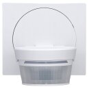 Busch-Wächter® Pro Set: Busch-Jaeger 6251/28-134-WL 280° Wireless Bewegungsmelder mit Steuerung via Bluetooth App flexible Montage Kabellos + 6851/DR-134 Designrahmen Weiß