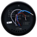 Busch-Wächter® Pro Set: Busch-Jaeger 6251/28-136-WL 280° Wireless Bewegungsmelder mit Steuerung via Bluetooth App flexible Montage Kabellos + 6851/DR-136 Designrahmen Edelstahl