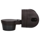 Busch-Jaeger Busch-Wächter® Pro Set: Busch-Jaeger 6851/9-131 90° BT Bewegungsmelder mit Steuerung via Bluetooth App flexible Montage + 6851/EA-131 Eckadapter Braun