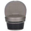 Busch-Jaeger Busch-Wächter® Pro Set:Busch-Jaeger 6851/9-136 90° BT Bewegungsmelder mit Steuerung via Bluetooth App flexible Montage + 6851/EA-136 Eckadapter Edelstahl