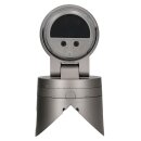 Busch-Jaeger Busch-Wächter® Pro Set:Busch-Jaeger 6851/9-136 90° BT Bewegungsmelder mit Steuerung via Bluetooth App flexible Montage + 6851/EA-136 Eckadapter Edelstahl