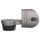 Busch-Jaeger Busch-Wächter® Pro Set:Busch-Jaeger 6851/9-136 90° BT Bewegungsmelder mit Steuerung via Bluetooth App flexible Montage + 6851/EA-136 Eckadapter Edelstahl