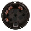 Busch-Jaeger Busch-Wächter® Pro Set: Busch-Jaeger 6851/22-131 220° BT Bewegungsmelder mit Steuerung via Bluetooth App flexible Montage + 6851/EA-131 Eckadapter Braun