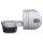Busch-Jaeger Busch-Wächter® Pro Set: Busch-Jaeger 6851/22-133 220° BT Bewegungsmelder mit Steuerung via Bluetooth App flexible Montage + 6851/EA-133 Eckadapter Alusilber
