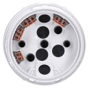 Busch-Jaeger Busch-Wächter® Pro Set: Busch-Jaeger 6851/22-134 220° BT Bewegungsmelder mit Steuerung via Bluetooth App flexible Montage + 6851/EA-134 Eckadapter Weiß