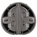 Busch-Jaeger Busch-Wächter® Pro Set:Busch-Jaeger 6851/22-136 220° BT Bewegungsmelder mit Steuerung via Bluetooth App flexible Montage + 6851/EA-136 Eckadapter Edelstahl