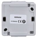 Exklusives Angebot: Jung 620NAW SCHUKO® Steckdose mit Klappdeckel Serie WG - nur für kurze Zeit