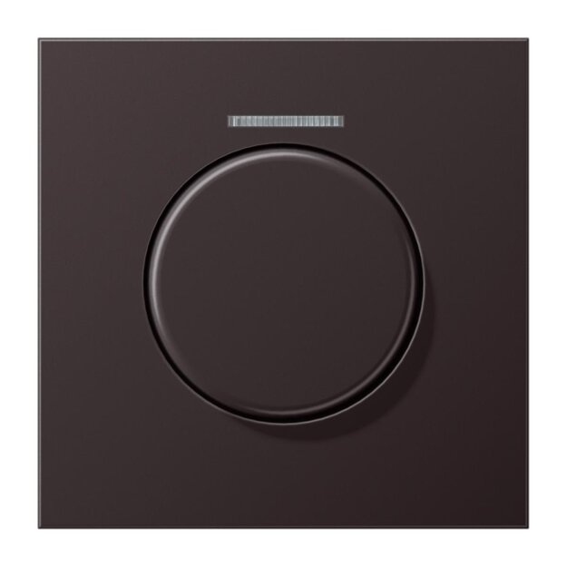 Exklusives Angebot: Jung AL1940KO5D Abdeckung m.Lichtleiter f.KNX Drehschalter (lackiertes Aluminium) Dark Serie LS - nur für kurze Zeit