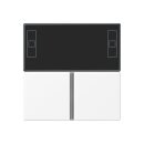 Exklusives Angebot: Jung A4093TSAWWM KNX Tastensatz f....