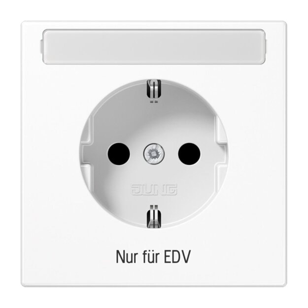 Exklusives Angebot: Jung LS1520NNAEDVWW Schuko Steckdose EDV (Duroplast) Alpinweiß Serie LS - nur für kurze Zeit