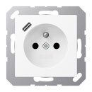 Exklusives Angebot: Jung A1520F-18CWWM Steckdose...