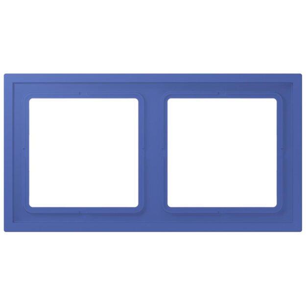 Exklusives Angebot: Jung LCZ982BF206 Rahmen 2-fach LC32020 (Thermoplast lackiert) Bleu Outremer 31 Les Couleurs® Le Corbusier - nur für kurze Zeit