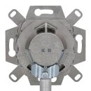 Busch-Jaeger 0218/11-101 UAE-Anschlussdose, RJ45, Cat. 6a iso, geschirmt 1 Steckbuchse, 8 (8)-polig Grau 2CKA000230A0409