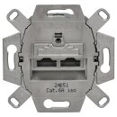 Busch-Jaeger 0218/12-101 UAE-Anschlussdose, RJ45, Cat. 6a...