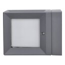 BEGA 22423A Decken-/Wand-/Pfeilerleuchte für den Innen- & Außenbereich Silber · 3000 K · 4000 K