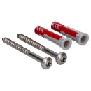 BEGA 22453A Decken · Wand · Pfeilerleuchte für den Innen- & Außenbereich Silber · 3000 K · 4000 K