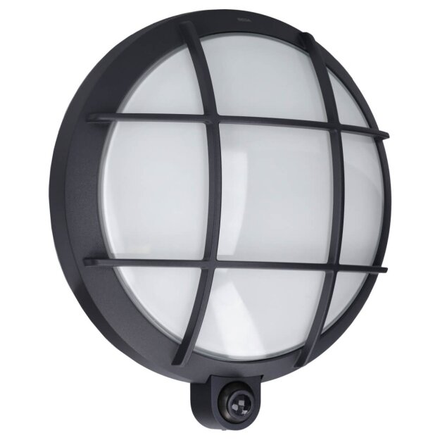 BEGA 24969 Wandleuchte mit PIR-Sensor für den Innen- & Außenbereich Grafit · 3000 K · 4000 K