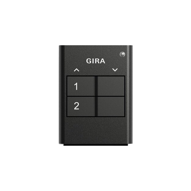 Gira 535210 Funk Handsender 2-fach Gira eNet Anthrazit
