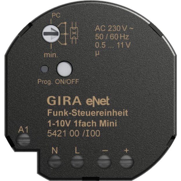 Gira 542100 Funk Steuereinheit 1 - 10 V 1-fach Mini Gira eNet