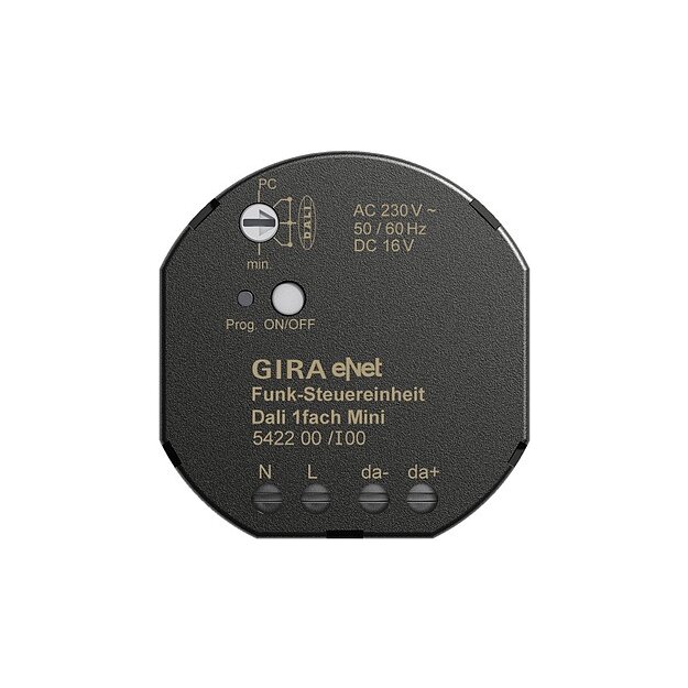 Gira 542200 Funk Steuereinheit DALI 1-fach Mini Gira eNet