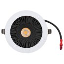 BEGA 51445.5K3 Deckeneinbauleuchte für den Innenbereich weiß · 3000 K