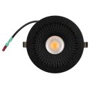 BEGA 51456.5K3 Deckeneinbauleuchte für den Innenbereich schwarz · 3000 K