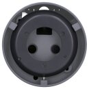 BEGA 71366A Montagedose  Silber