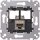 Merten MEG4576-0021 Tragplatte 1-fach mit Anschlußmodul Schneider Electric Actassi RJ45 Cat6A STP
