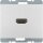 Berker 3315437003 High Definition Steckdose mit 90°-Steckanschluss K.5 Alu