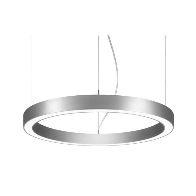 Brumberg 13556163 LED-Pendel-Ringleuchte  BIRO CIRCLE Silber
