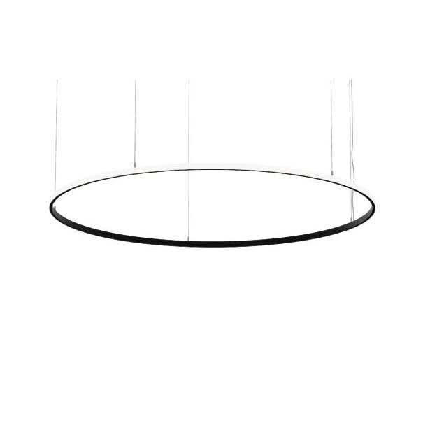 Brumberg 84074184 LED-Pendel-Ringleuchte  ANDROS OUT Schwarz