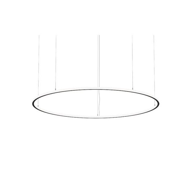 Brumberg 84114183CA LED-Pendel-Ringleuchte  ANDROS IN/OUT Schwarz
