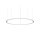Brumberg 84114184MT LED-Pendel-Ringleuchte  ANDROS IN/OUT Schwarz