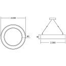 Brumberg 13836184CA LED-Pendel-Ringleuchte